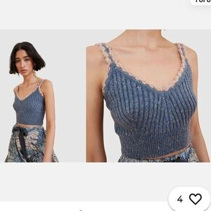 Ulla Johnson Vianne Sweater Tank in River Rock - never worn